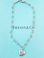 Sold-Tiffany 
Co 925 Silver Lock Bracelet