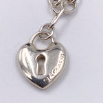 Sold-Tiffany 
Co 925 Silver Lock Bracelet