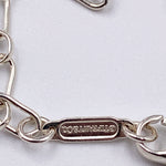 Sold-Tiffany 
Co 925 Silver Lock Bracelet