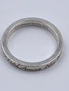 Sold-Tiffany 
Co "727 Fifth Avenue New York, NY 10022" Silver Ring Size 6