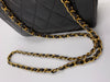 Sold-CHANEL Lambskin Small Diana Single Chain Single Flap Bag Black/gold