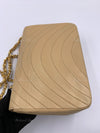 CHANEL Lambskin Vintage Small Flap Bag Beige / Gold Hardware