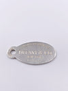 Sold-Tiffany 
Co 925 Silver Return to Tiffany Oval Pendant