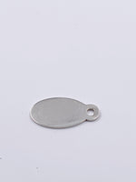 Sold-Tiffany 
Co 925 Silver Return to Tiffany Oval Pendant