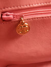 Sold-CHANEL Matelasse Medallion Tote Caviar Leather pink