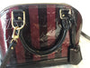 Sold-LOUIS VUITTON Monogram Vernis Rayures Alma BB 2way with Strap M91700