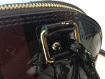 Sold-LOUIS VUITTON Monogram Vernis Rayures Alma BB 2way with Strap M91700