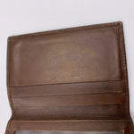 Sold-GUCCI GG Brown Card Case