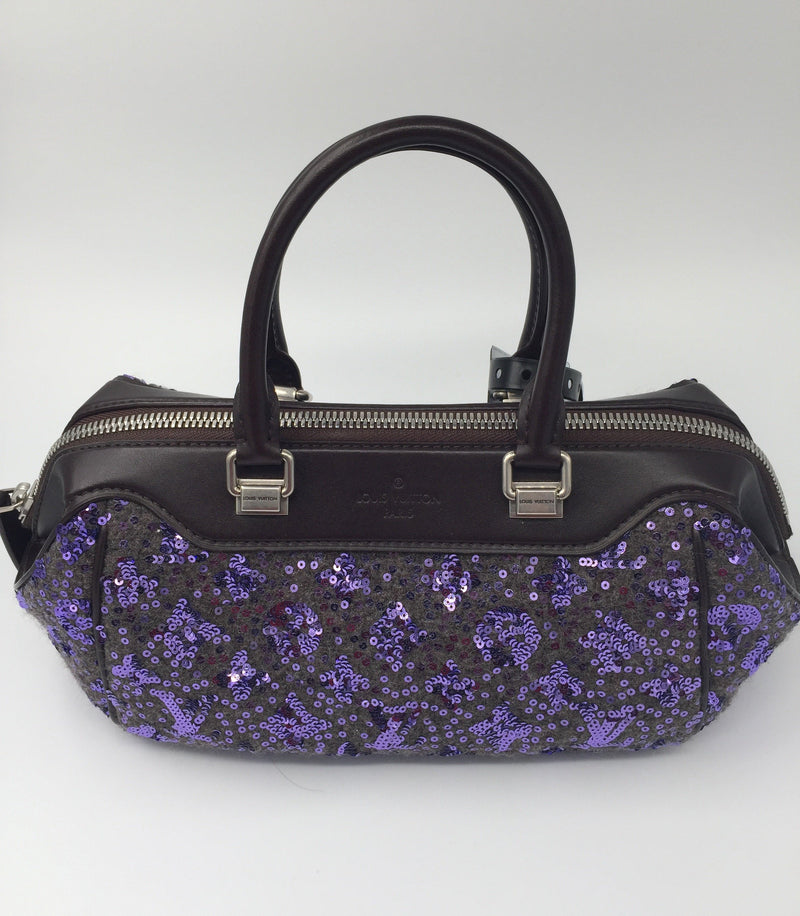 Sold-LOUIS VUITTON Monogram Sunshine Express Baby Purple Sequins M40793