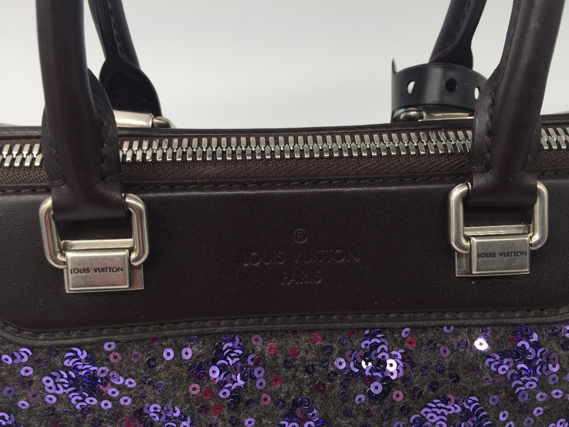 Sold-LOUIS VUITTON Monogram Sunshine Express Baby Purple Sequins M40793