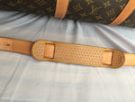 Sold-LOUIS VUITTON Monogram Keepall Bandouliere 60 Boston Bag w/Strap M41412