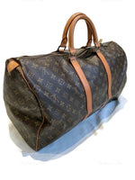 Sold-LOUIS VUITTON Monogram Keepall 50 Travel Bag