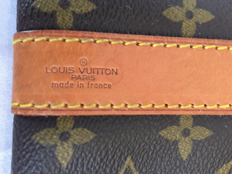 Sold-LOUIS VUITTON Monogram Keepall Bandouliere 60 Boston Bag w/Strap M41412