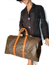 Sold-LOUIS VUITTON Monogram Keepall 50 Travel Bag