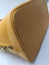 Sold-LOUIS VUITTON Epi Yellow Alma PM M52149