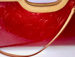 Sold-LOUIS VUITTON Monogram Vernis Roxbury Drive Clutch Bag with Strap M91987