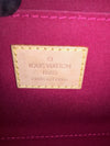 Sold-LOUIS VUITTON Monogram Vernis Roxbury Drive Clutch Bag with Strap M91987