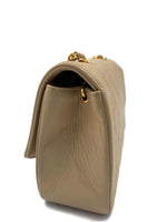 Sold-CHANEL Lambskin Small Diana Single Chain Single Flap Bag Beige/gold