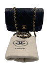 Sold-CHANEL Lambskin Small Diana Single Chain Single Flap Bag Black/gold K330