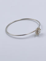 Sold-Tiffany 
Co Paloma Picasso Silver 925 Daisy Flower Bangle