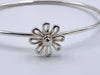 Sold-Tiffany 
Co Paloma Picasso Silver 925 Daisy Flower Bangle