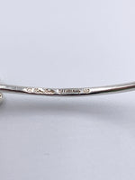 Sold-Tiffany 
Co Paloma Picasso Silver 925 Daisy Flower Bangle