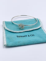 Sold-Tiffany 
Co Paloma Picasso Silver 925 Daisy Flower Bangle