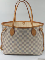 Sold-LOUIS VUITTON Damier Azur Neverfull PM N51110