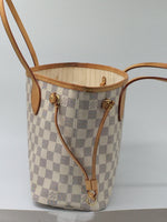 Sold-LOUIS VUITTON Damier Azur Neverfull PM N51110