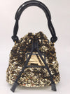 Sold-LOUIS VUITTON Mini Noe Rococo Gold Sequins/black M40322 – ltd ed.