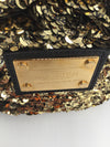 Sold-LOUIS VUITTON Mini Noe Rococo Gold Sequins/black M40322 – ltd ed.