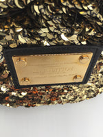 Sold-LOUIS VUITTON Mini Noe Rococo Gold Sequins/black M40322 – ltd ed.