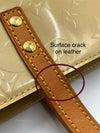 Sold-LOUIS VUITTON Monogram Vernis Reade MM Beige/Yellow Bag