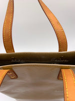 Sold-LOUIS VUITTON Monogram Vernis Reade MM Beige/Yellow Bag