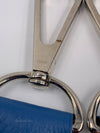 HERMES Blue Clemence Evelyne I PM Crossbody Bag