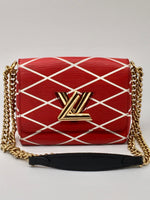 LOUIS VUITTON Epi Twist Malletage Red M50118 Shoulder Bag Crossbody Bag