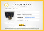 CHANEL Lambskin Medium Diana Single Chain Single Flap Bag Black gold hardware