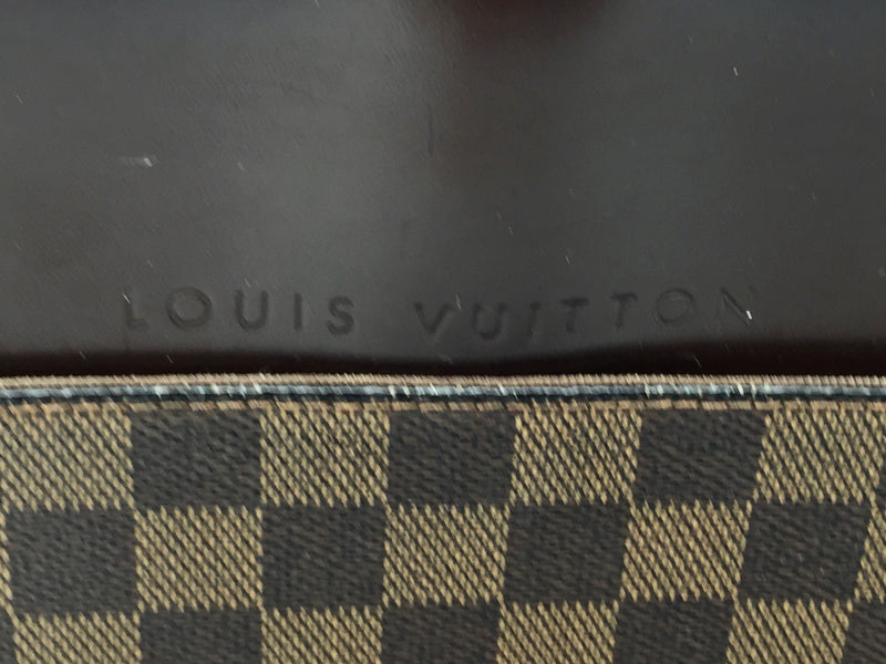 Sold-LOUIS VUITTON Damier Ebene Porte Ordinateur Sabana Laptop Bag with Strap N53355