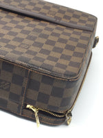 Sold-LOUIS VUITTON Damier Ebene Porte Ordinateur Sabana Laptop Bag with Strap N53355