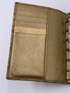 GUCCI GG Golden Brown 6-ring Agenda Planner