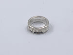 Sold-Tiffany 
Co 925 Silver Ring Size 6 1/4