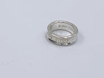 Sold-Tiffany 
Co 925 Silver Ring Size 6 1/4