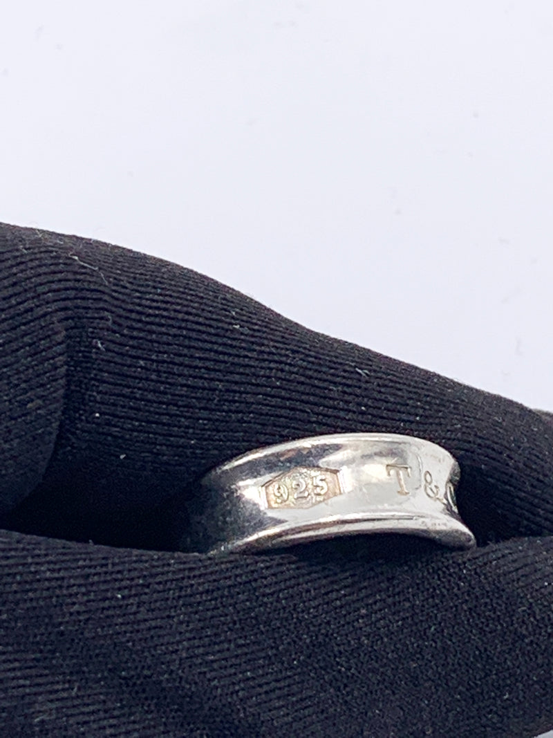 Sold-Tiffany 
Co 925 Silver Ring Size 6 1/4