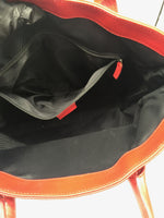 Sold-GUCCI GG Tote bag red (b)