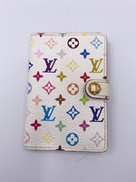 Sold-LOUIS VUITTON Multicolor Mini Agenda Card Case Planner