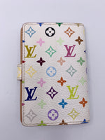 Sold-LOUIS VUITTON Multicolor Mini Agenda Card Case Planner