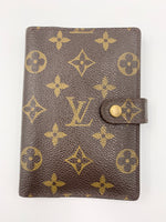 Sold-LOUIS VUITTON Monogram Canvas Small Ring Agenda