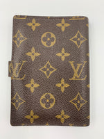 Sold-LOUIS VUITTON Monogram Canvas Small Ring Agenda