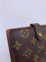 Sold-LOUIS VUITTON Monogram Canvas Small Ring Agenda