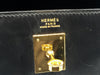 Sold-HERMES Kelly 32 Box Calf Leather Black GHW